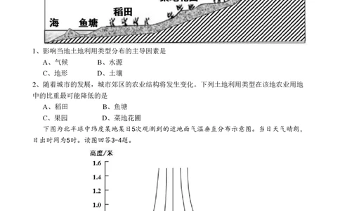 2010年高考地理试卷（山东）（解析卷）_地理历年高考真题_新&middot;PDF版2008-2025&middot;高考地理真题_地理（按年份分类）2008-2025_2010&middot;地理高考真题