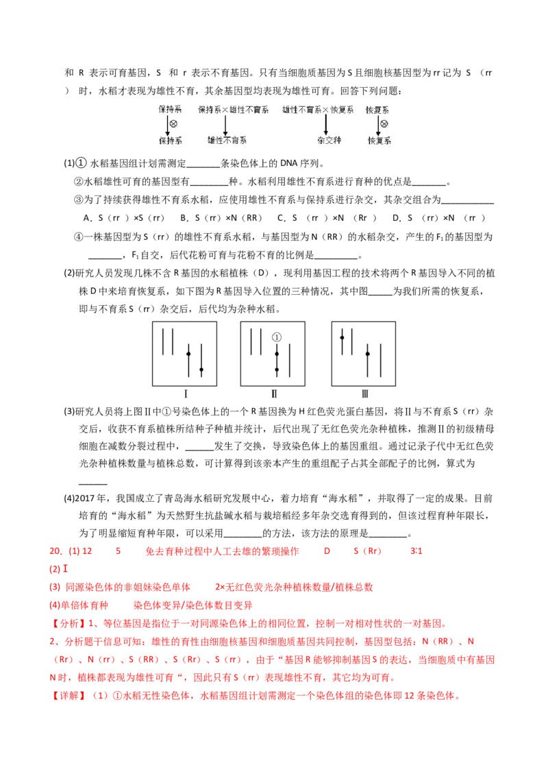 专题09变异、育种与进化（解析卷）_近10年高考真题汇编（必刷）_十年（2014-2024）高考生物真题分项汇编（全国通用）_2023年高考真题和模拟题生物分项汇编（全国通用）
