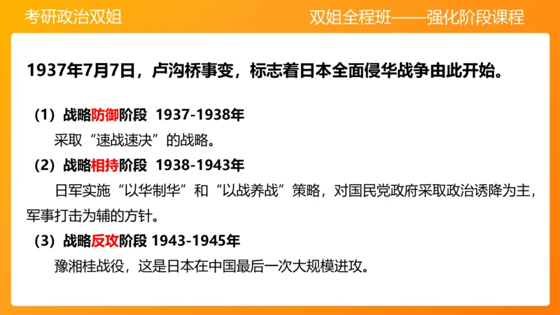 史纲中华民族的抗日战争6章_2026考公资料_（49）政治理论合集_政治理论合集_2025考研政治_14.双姐_04.强化阶段_00.讲义