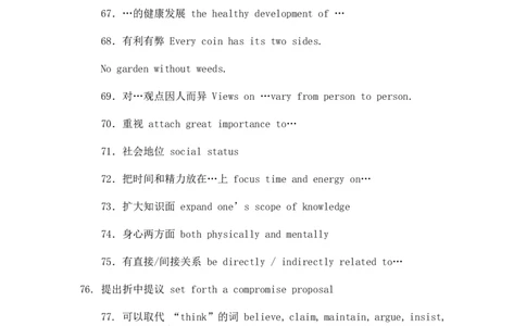 12作文-英语四六级写作100个高频词语搭配_英语四六级整合_英语四六级真题版本二此版为主此文件夹会持续更新_四六级单词汇总_六级单词