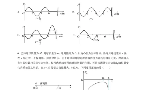 珠海市第二中学2025届高三年级考前冲刺卷（物理学科）最终考试用_2025年5月_250507广东省珠海市第二中学2025届高三下学期4月考前冲刺