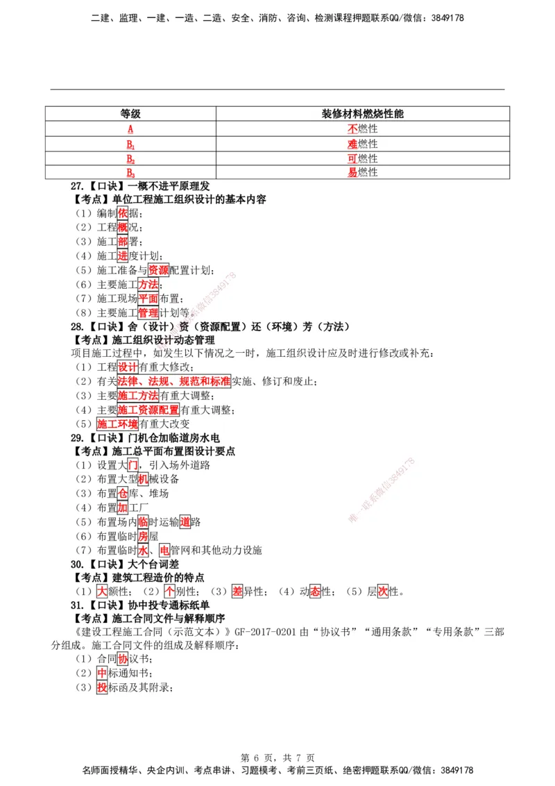 2026二级建造师《建筑实务》必考点速记口诀_2026二建全科_2026二级建造师（持续更新）看这里_2026二建建筑SVIP_01-精华文档✿电子教材✿历年真题_28-2026年二建建筑-神秘人-必考点速记口诀