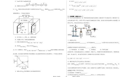 宁夏石嘴山市第一中学2024-2025学年高三上学期1月期末化学_2025年2月_250205宁夏石嘴山市第一中学2024-2025学年高三上学期1月期末试题