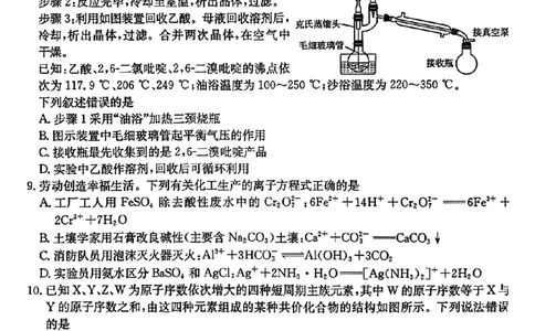 辽宁省金太阳2025届高三1月联考化学_2025年1月_250111辽宁省金太阳2025届高三1月联考_辽宁省金太阳2025届高三1月联考化学