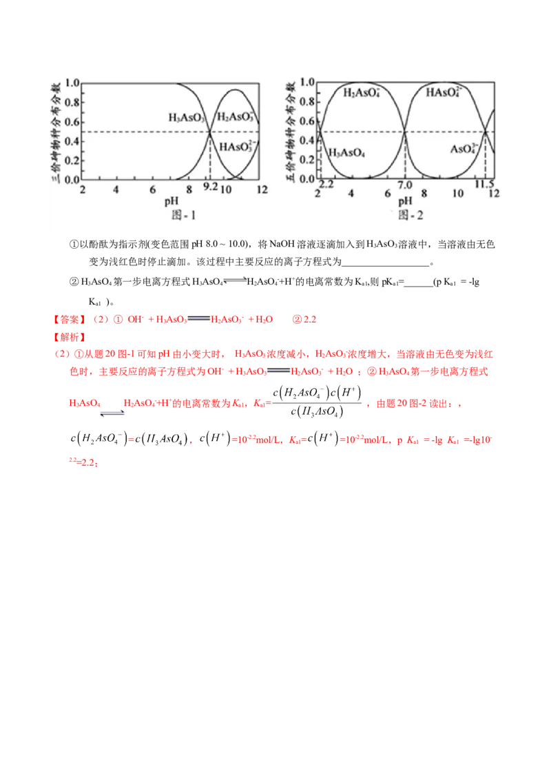 专题60酸碱中和滴定及曲线（解析卷）_近10年高考真题汇编（必刷）_十年（2014-2024）高考化学真题分项汇编（全国通用）_十年（2014-2023）高考化学真题分项汇编（全国通用）
