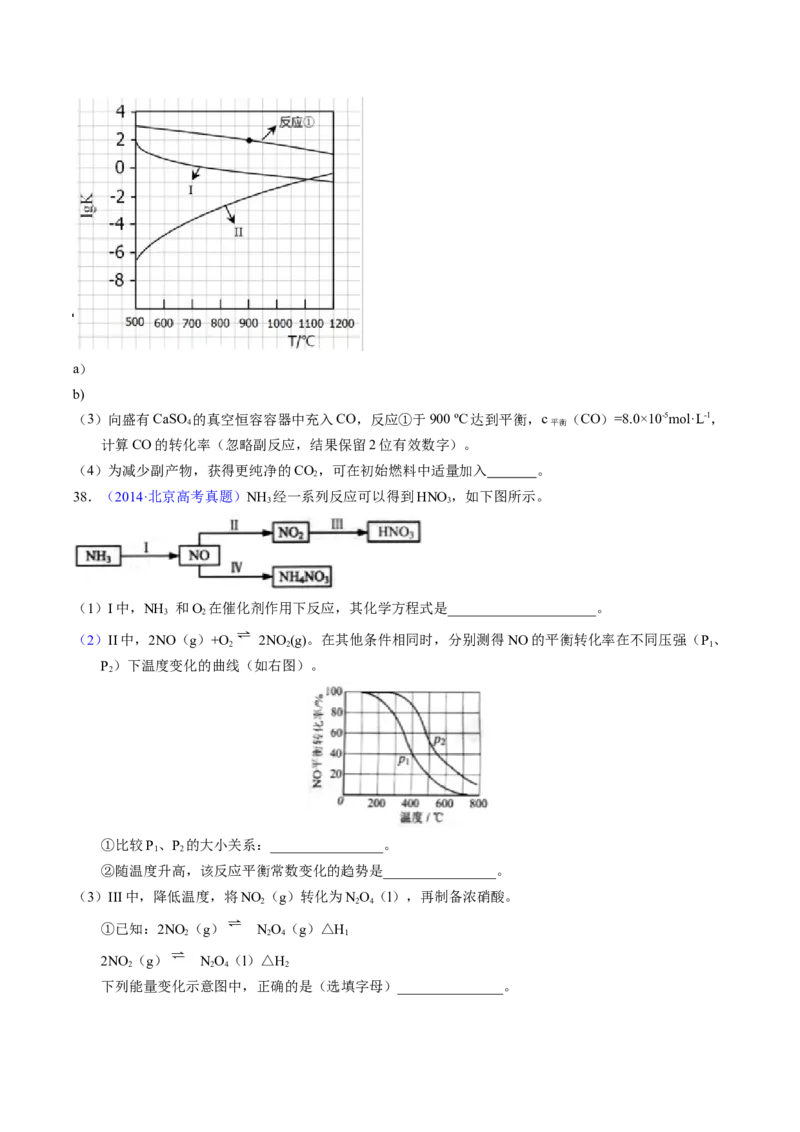 专题56化学反应速率与平衡图像问题（原卷卷）_近10年高考真题汇编（必刷）_十年（2014-2024）高考化学真题分项汇编（全国通用）_十年（2014-2023）高考化学真题分项汇编（全国通用）