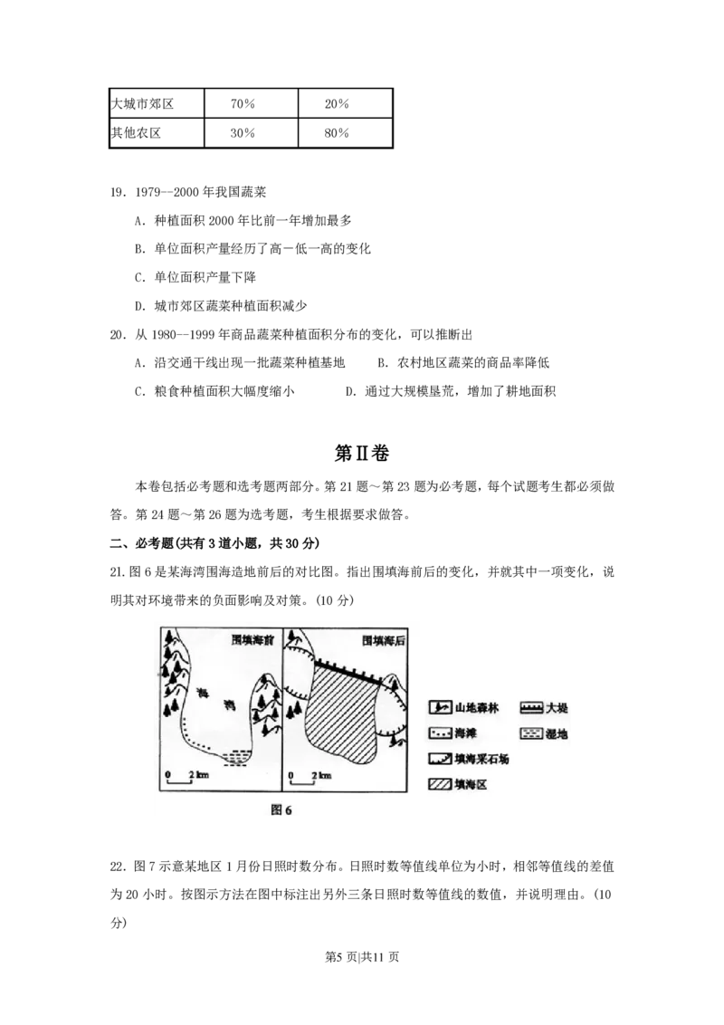 2009年高考地理试卷（海南）（解析卷）_地理历年高考真题_新&middot;PDF版2008-2025&middot;高考地理真题_地理（按试卷类型分类）2008-2025_自主命题卷&middot;地理（2008-2025）_海南自主命题&middot;地理（2008-2024）