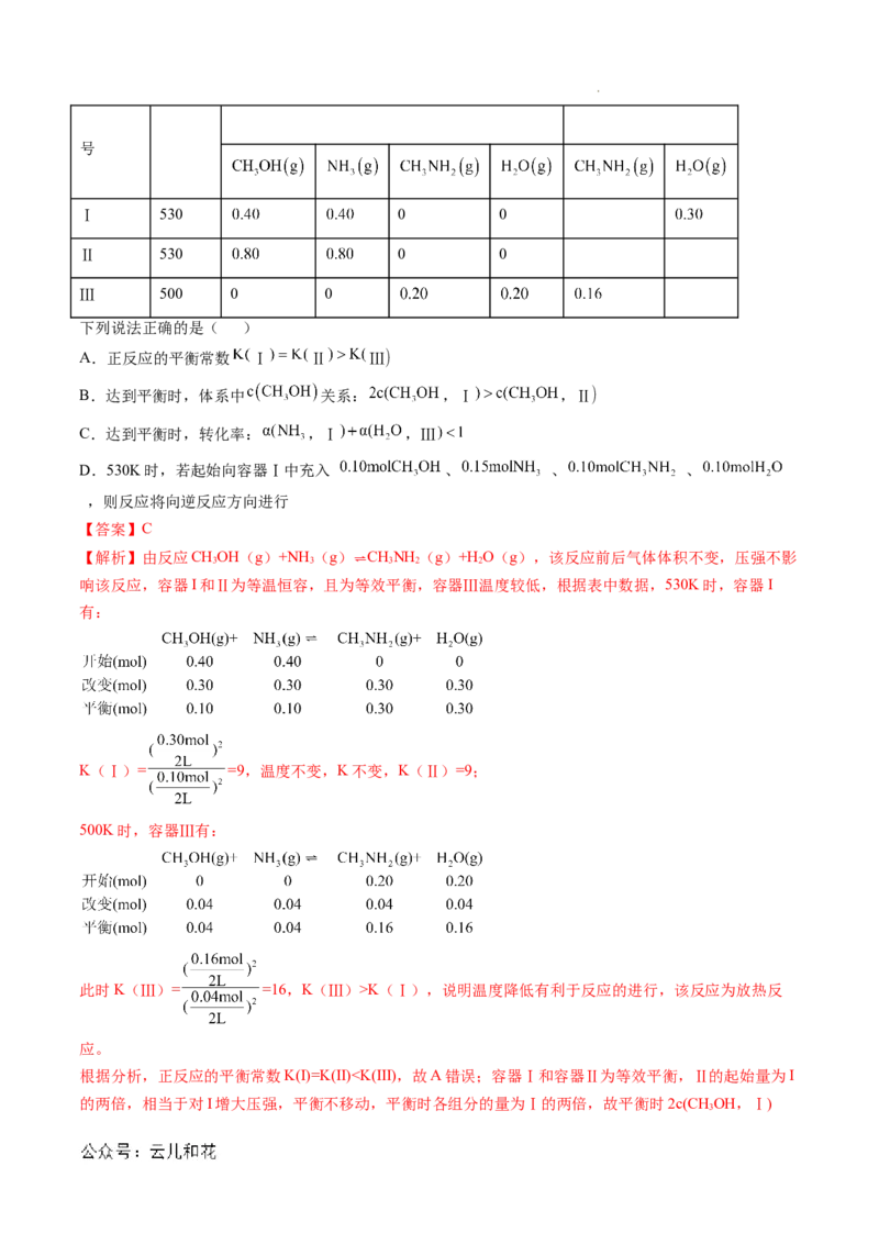 高二化学期中模拟卷新八省通用（全解全析）(1)_1多考区联考_1014高二期中模拟卷（新八省专用）黄金卷：2024-2025学年高二上学期期中模拟考试