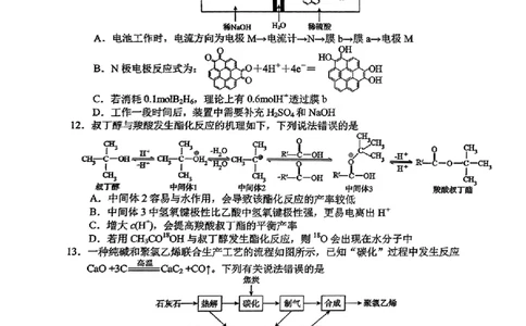 山东省菏泽市2025年高三二模考试化学_2025年5月_250511山东省菏泽市2025年高三二模考试（菏泽二模）（全科）