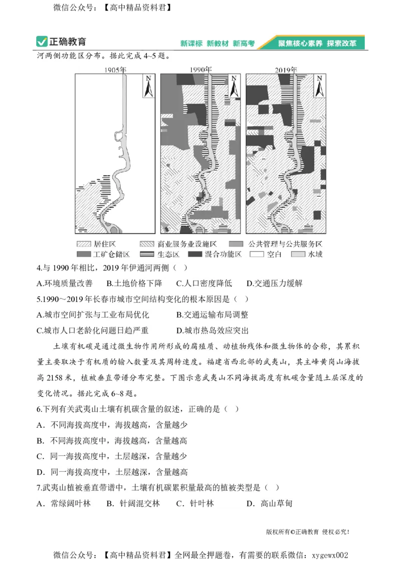 2024届明日之星高考地理精英模拟卷福建版_2024高考押题卷_72024正确教育全系列_2024明日之星全系列_（新高考）2024《明日之星&middot;高考精英模拟卷》（九科全）各一套