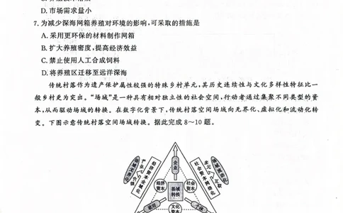 河南青桐鸣大联考2025年高三考前适应性考试-地理试卷_2025年5月_2505172025届河南省青桐鸣5月大联考高三考前适应性考试（全科）_2025届河南省高三考前适应性考试&middot;青桐鸣5月大联考地理