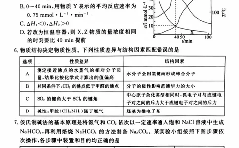 吕梁市2025年高三年级第二次模拟考试化学_2025年4月_250420山西省吕梁市2025年高三年级第二次模拟考试（全科）_吕梁市2025年高三年级第二次模拟考试化学
