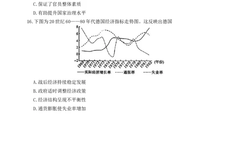 湖南省长沙市第一中学20252026学年高三上学期月考（二）历史试题_2025年10月_251007湖南省长沙市第一中学2025-2026学年高三上学期月考（二）