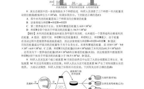 附中8生物（一模）&mdash;&mdash;教_2025年4月_250418湖南师范大学附属中学2025届高三下学期4月模拟（一）（全科）_湖南师范大学附属中学2025届高三下学期4月模拟（一）生物试题