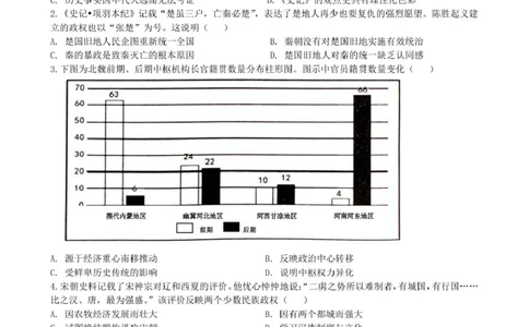 合肥市普通高中六校联盟2024-2025学年第二学期2月联考历史六校联盟开学考历史试卷(1)_2025年2月_250225安徽省合肥市普通高中六校联盟2024-2025学年高三下学期阶段性检测