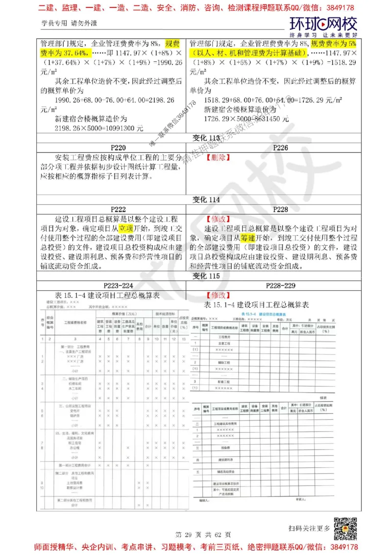 2025环球网校一级建造师《建设工程经济》教材对比明细_2026年一级建造师_2026年一建经济_2025年一建经济SVIP