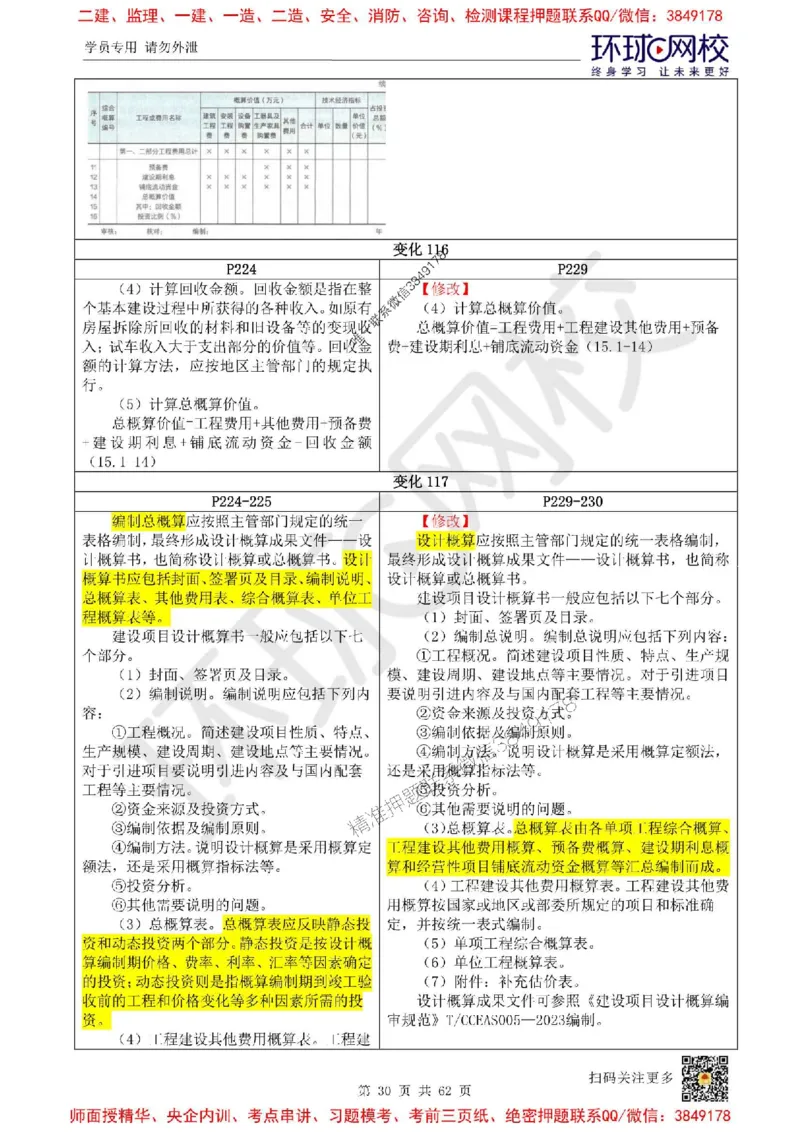 2025环球网校一级建造师《建设工程经济》教材对比明细_2026年一级建造师_2026年一建经济_2025年一建经济SVIP