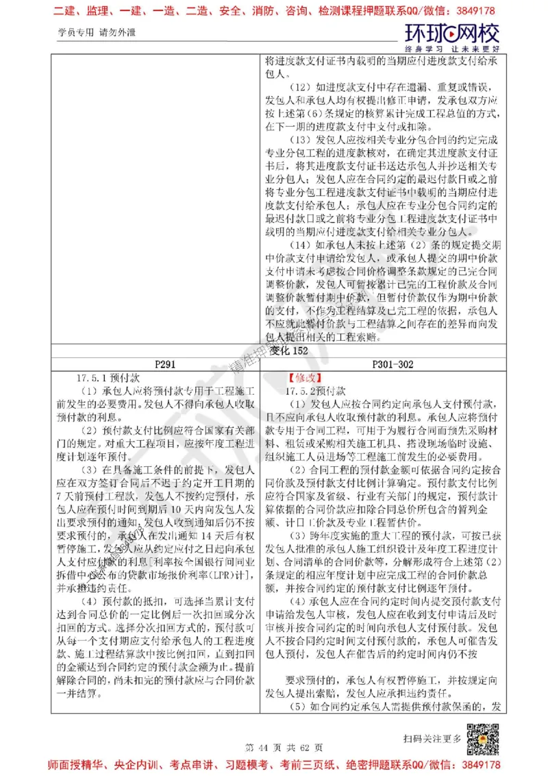 2025环球网校一级建造师《建设工程经济》教材对比明细_2026年一级建造师_2026年一建经济_2025年一建经济SVIP