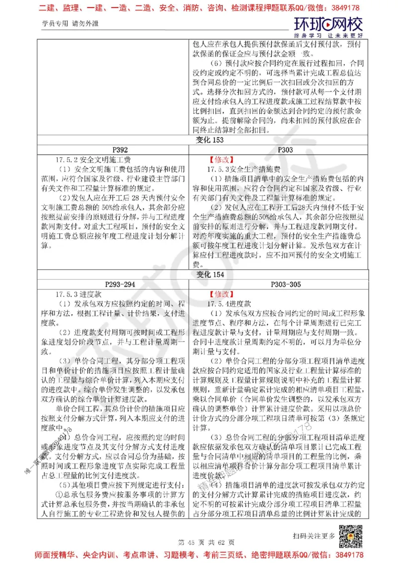 2025环球网校一级建造师《建设工程经济》教材对比明细_2026年一级建造师_2026年一建经济_2025年一建经济SVIP