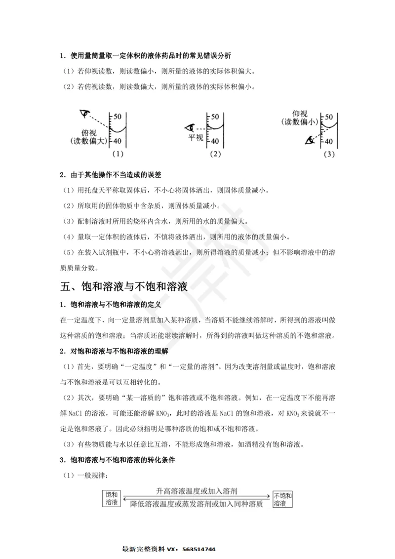化学专题考点35：溶液与溶解度_2026考公资料_（28）上岸村合集（司马、章晓铭、王永恒、天晓、忠政、丁旭等）_2025合集_92024上岸村广东省考科学推理套卷班_课件