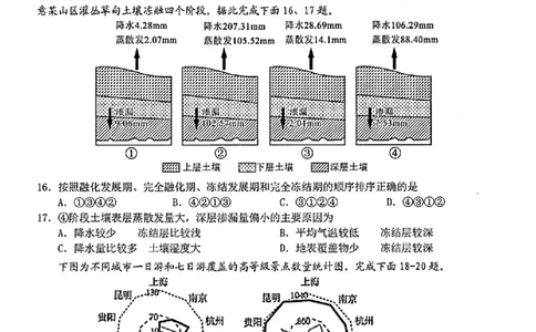 浙江省A9协作体暑假返校联考地理_2025年8月_250828浙江省A9协作体暑假返校联考（全科）