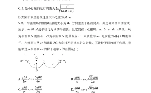2024届明日之星高考物理精英模拟卷河南版_2024高考押题卷_72024正确教育全系列_2024明日之星全系列_（新高考）2024《明日之星&middot;高考精英模拟卷》（九科全）各一套