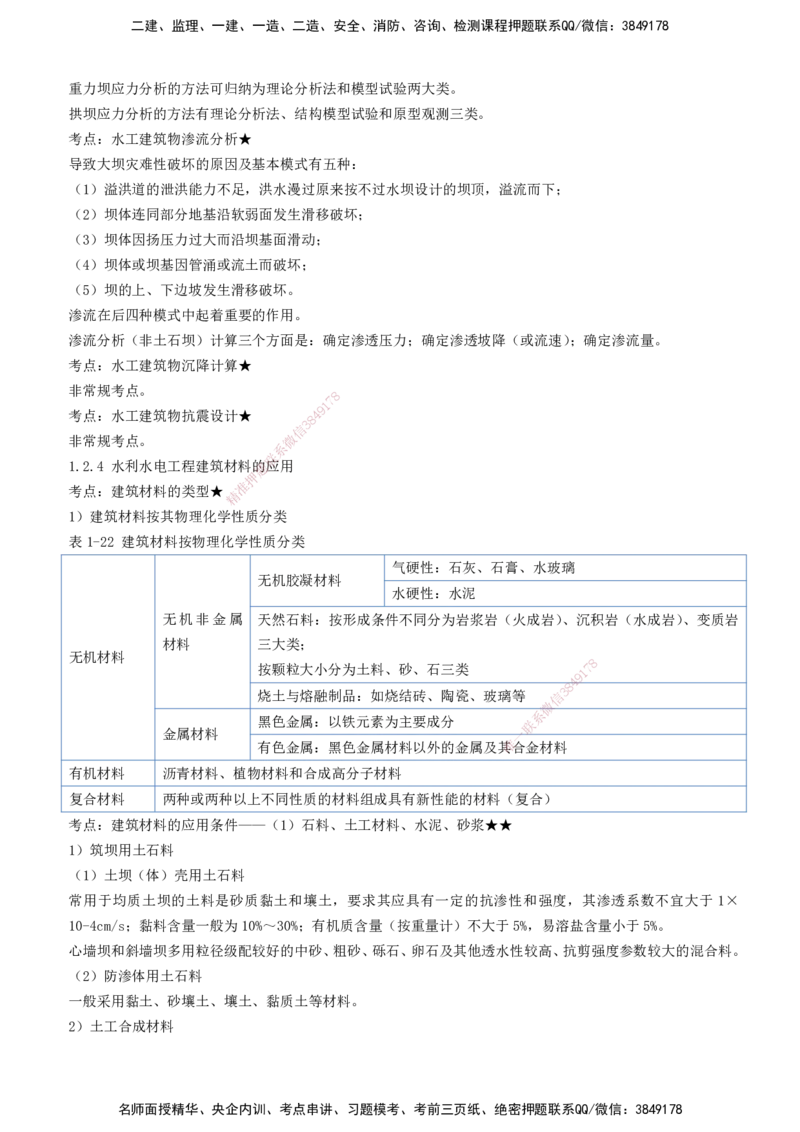 2026一建《水利实务》精讲第1章讲义打印版_2026年一级建造师_2026年一建水利_2026年一建水利SVIP_2026一建水利SVIP_02-基础精讲✿高端面授✿深度强化_01.第1章水利水电工程技术