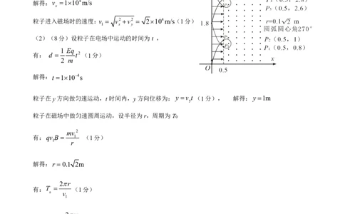 物理参考答案--石家庄市2025届质检（二）(1)_2025年4月_2504092025届河北省石家庄市普通高中毕业年级教学质量检测（二）（全科）