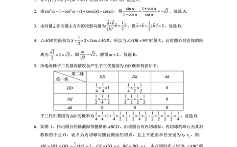重庆市巴蜀中学高2025届高三3月适应性月考卷（六）数学答案_2025年3月_250316重庆市巴蜀中学高2025届高三3月适应性月考卷（六）（全科）