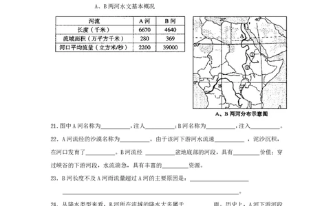2008年高考地理试卷（上海）（解析卷）_地理历年高考真题_新&middot;PDF版2008-2025&middot;高考地理真题_地理（按试卷类型分类）2008-2025_自主命题卷&middot;地理（2008-2025）