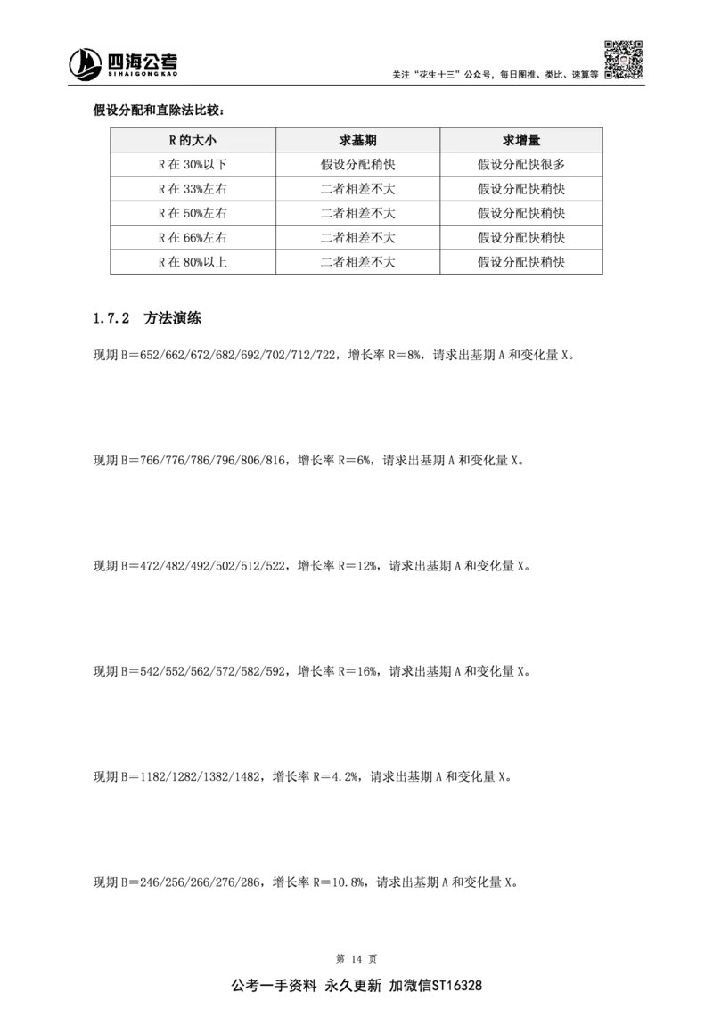 四海2025上半年-资料分析理论-花生十三_2026考公资料_花生十三合集_旗舰班-省考2025花生十三省考系统班（花生行测+飞扬申论）⭐_行测2025花生省考系统班_01.资料分析_讲义