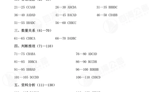 四海2024下半年套题一期班答案--行测10_2026考公资料_花生十三合集_套题班2025花生行测+飞扬申论套题⭐⭐_行测套题2025花生十三国考套卷班一期_常识解析+套题答案