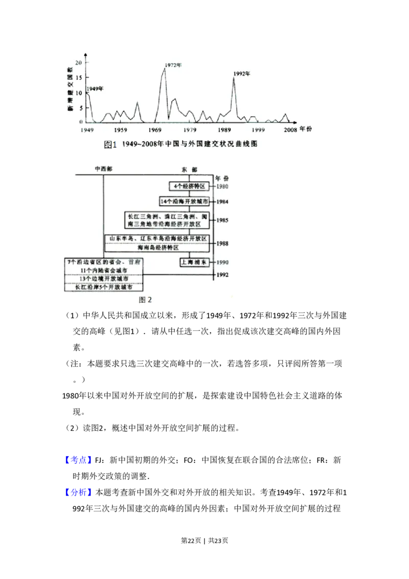 2009年高考历史试卷（北京）（解析卷）_历史历年高考真题_新&middot;PDF版2008-2025&middot;高考历史真题_历史（按年份分类）2008-2025_2009&middot;历史高考真题