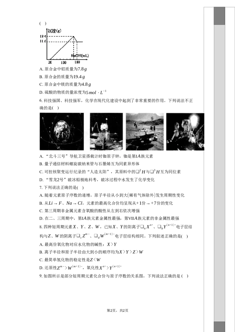 湖南省长沙大学附属中学2025-2026学年高三上学期10月月考化学试题（含答案）_2025年10月_12026年试卷教辅资源等多个文件