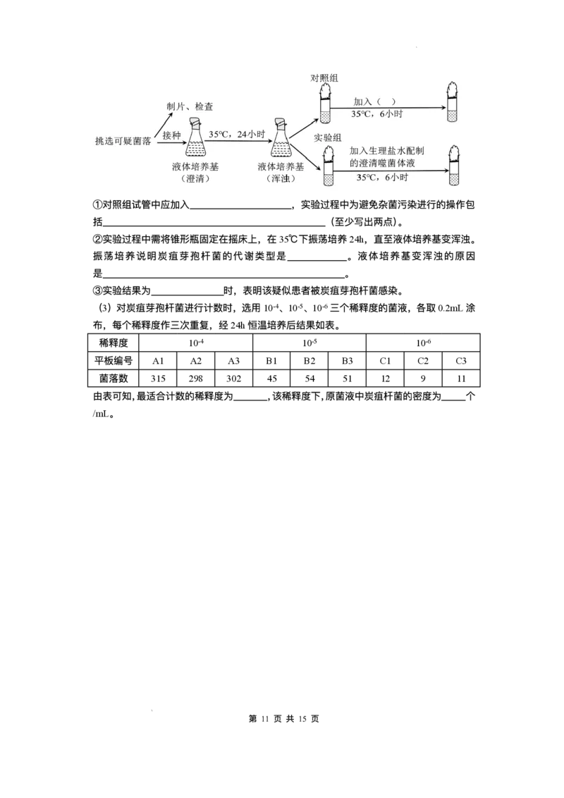 湖南省长沙市雅礼中学2025-2026学年高三上学期月考（一）生物试题（含答案）_2025年8月_250818湖南省长沙市雅礼中学2025-2026学年高三上学期月考（一）（全科）