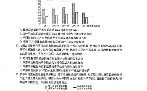 山西省三晋卓越联盟2025届高三3月联考（25-L-540C）生物+答案_2025年3月_250307山西省三晋卓越联盟2025届高三3月联考（25-L-540C）（全科）
