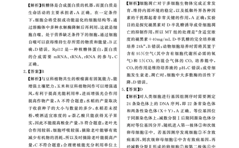 生物试题卷答案_2025年9月_250906河南省新未来2025-2026学年高三年级上学期9月份联合测评（全科）_河南省新未来2025-2026学年高三年级上学期9月份联合测评生物