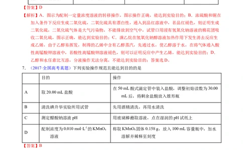 专题09物质的量浓度（解析卷）_近10年高考真题汇编（必刷）_十年（2014-2024）高考化学真题分项汇编（全国通用）_十年（2014-2023）高考化学真题分项汇编（全国通用）