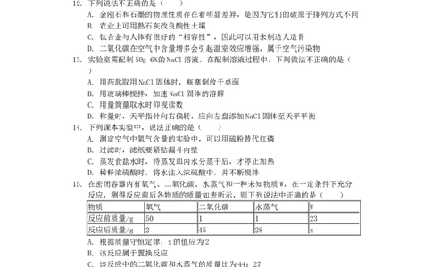 黑龙江省七台河市2019年中考化学真题试题（含解析）_中考真题_5.化学中考真题2015-2024年_2019中考真题卷（140份）