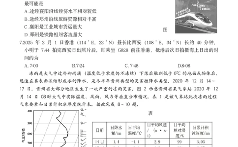 高三地理（三检）--（定稿）_2025年3月_250308福建省泉州市2025届高中毕业班质量监测（三）（全科）_福建省泉州市2025届高中毕业班质量监测（三）地理