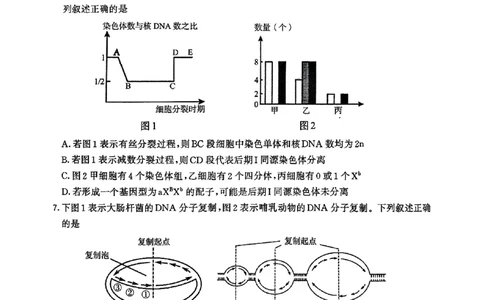 生物试卷+标答南京二模2025.05_2025年5月_2505122025届江苏省南京市高三二模第二次模拟考试（全科）_江苏省南京市2025届高三下学期第二次模拟考试生物