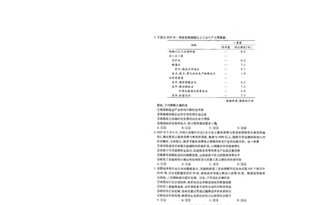 政治试卷_2025年5月_2505242025届湖北省武汉市高三五月模拟训练（全科）_政治