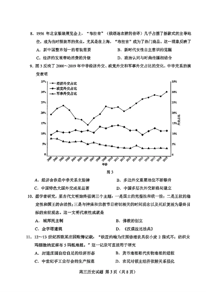 山东省菏泽市2025年高三二模考试历史_2025年5月_250511山东省菏泽市2025年高三二模考试（菏泽二模）（全科）