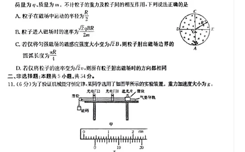 青海省金太阳2025届高三12月联考物理_2025年1月_250101青海省金太阳2025届高三12月联考（全科）
