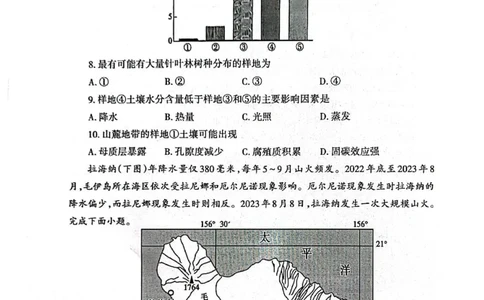 地理试题_2025年4月_250428山东省泰安市2025届高三二轮模拟检测考试（泰安二模）（全科）