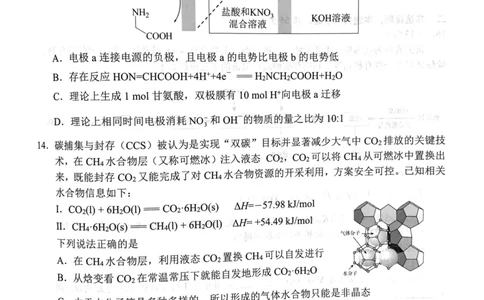 武昌区2025届高三年级上学期期末质量检测化学_2025年1月_250118湖北省武汉市武昌区2025届高三年级上学期期末质量检测（全科）_武昌区2025届高三年级上学期期末质量检测化学