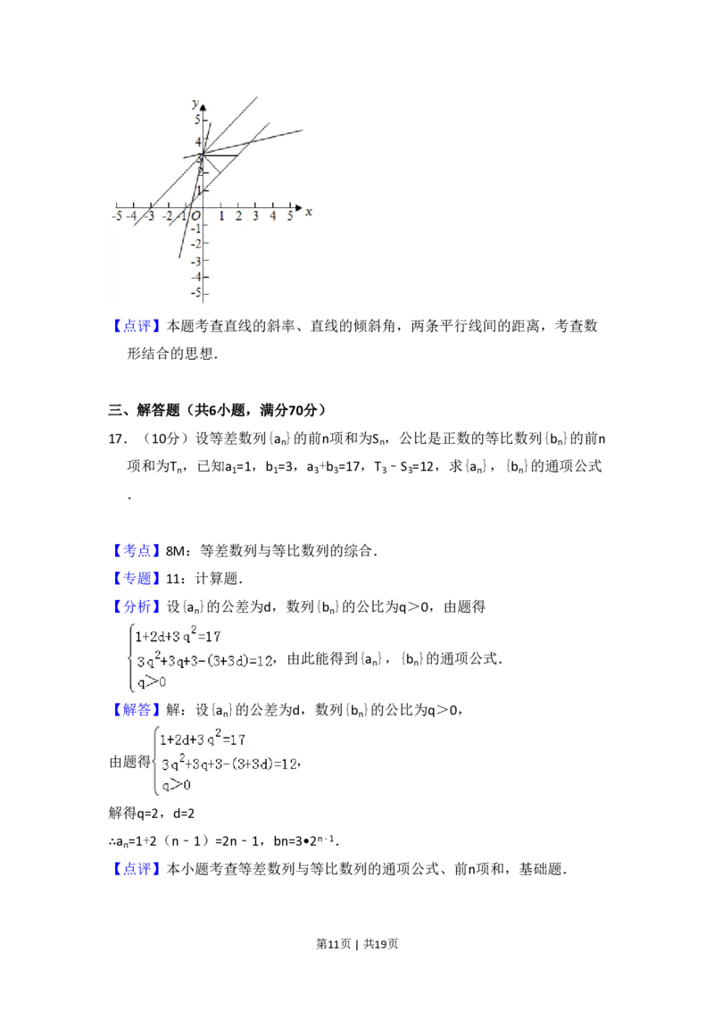 2009年高考数学试卷（文）（全国卷Ⅰ）（解析卷）_数学历年高考真题_新&middot;PDF版2008-2025&middot;高考数学真题_数学（按省份分类）2008-2025_2008-2025&middot;（河南）数学高考真题