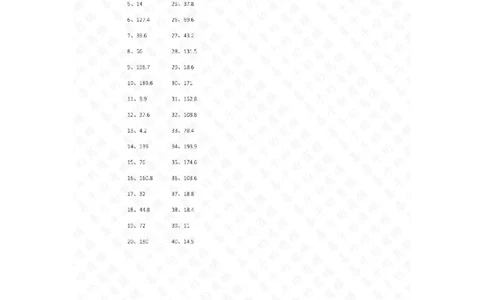 1位小数&times;10以内第1-10篇答案_编码0121-6年级数学口算计算_口算题（适合5年级）_小数-乘法（230篇）_（小数）1位小数&times;10以内（20篇）