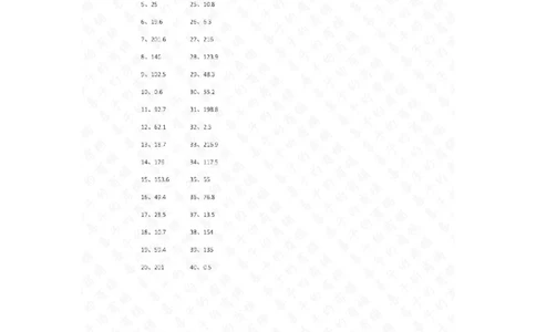 1位小数&times;10以内第1-10篇答案_编码0121-6年级数学口算计算_口算题（适合5年级）_小数-乘法（230篇）_（小数）1位小数&times;10以内（20篇）