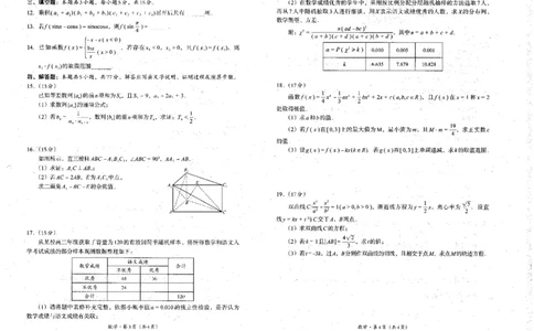 四川省巴中市普通高中2023级&ldquo;零诊&rdquo;考试数学_2025年9月_250919四川省巴中市普通高中2023级&ldquo;零诊&rdquo;考试（巴中零诊）_四川省巴中市普通高中2023级&ldquo;零诊&rdquo;考试数学